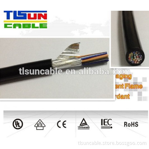 waterproof outside UV resistant signal control cable